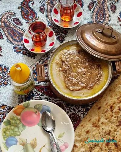 طرز تهیه حلیم خانگی خوشمزه (راز کشدار شدن حلیم)
