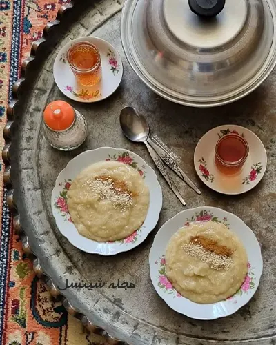 طرز تهیه حلیم خانگی خوشمزه (راز کشدار شدن حلیم)