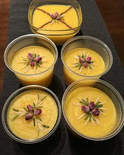 طرز تهیه شله زرد مجلسی یک دسر خوشمزه و ایرانی برای هر مناسبتی