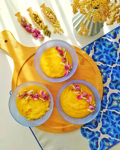 طرز تهیه شله زرد مجلسی یک دسر خوشمزه و ایرانی برای هر مناسبتی