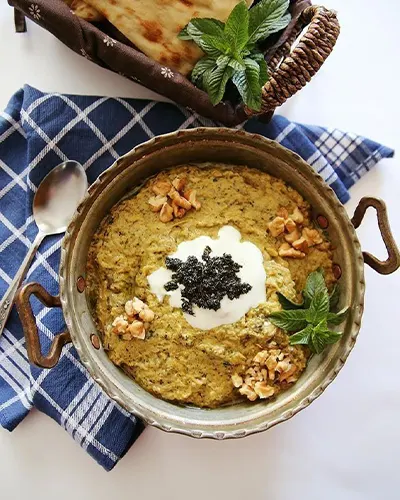 طرز تهیه حلیم بادمجان با طعمی متفاوت برای 4 تا 6 نفر