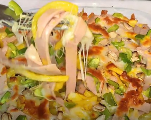طرز تهیه غذا سیب زمینی با پنیر پیتزا روی گاز و بدون فر