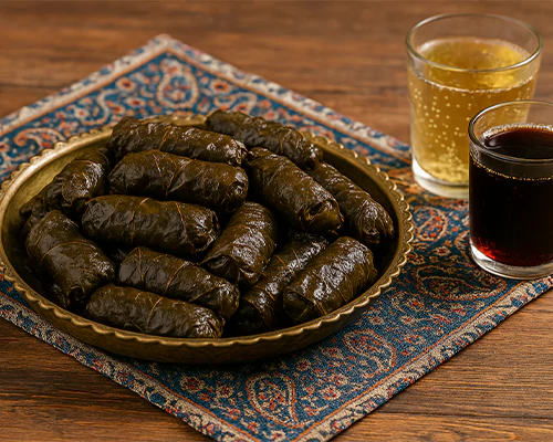 طرز تهیه دلمه با برگ مو خوشمزه و اصیل + نکات کلیدی