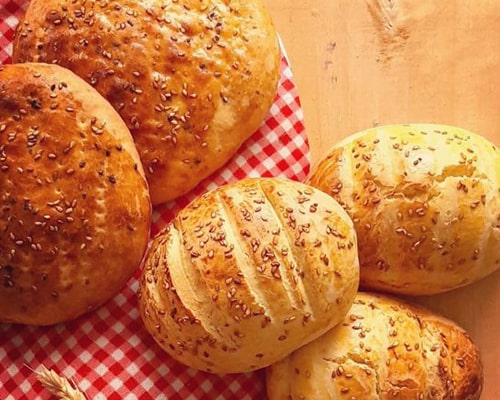 طرز تهیه نان شیرمال (3)