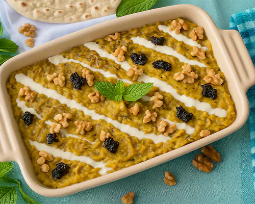 طرز تهیه کشک بادمجان خوشمزه و مجلسی | فوت و فن کشک بادمجان کشدار