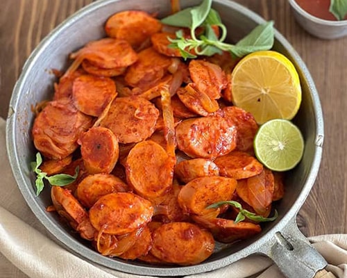 طرز تهیه سوسیس بندری (3)