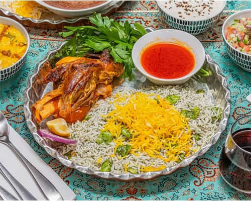 طرز تهیه باقالی پلو با ماهیچه مجلسی برای ده نفر (2)
