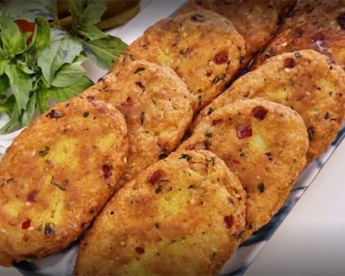 طرز تهیه کوکوی مرغ زعفرونی با تمام نکات