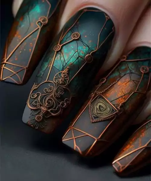 15 مدل جذاب و شیک کاشت ناخن