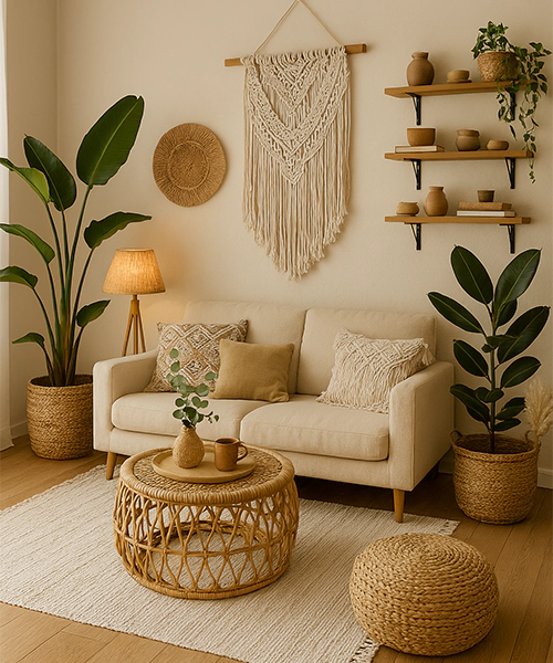 سبک دکوراسیون بوهو؛ ترکیبی از آزادی و طبیعت (1)