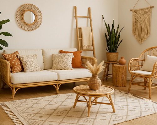 سبک دکوراسیون بوهو؛ ترکیبی از آزادی و طبیعت (1)
