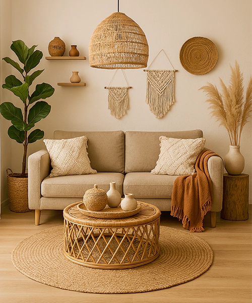 سبک دکوراسیون بوهو؛ ترکیبی از آزادی و طبیعت (1)