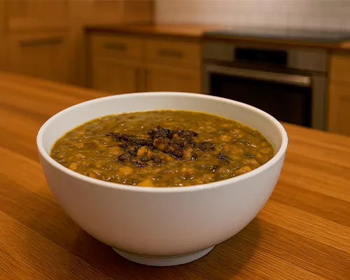 طرز تهیه آش جو خانگی خوشمزه و سالم | دستور پخت ساده و کامل