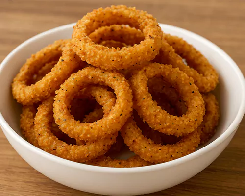 طرز تهیه پیاز سوخاری خانگی ترد و طلایی + فوت و فن خوشمزه شدن