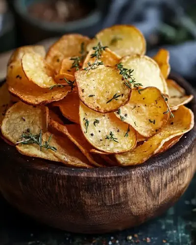 طرز تهیه چیپس پیاز جعفری خانگی؛ خوشمزه، ترد و متفاوت!