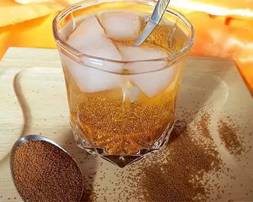 طرز تهیه شربت خاکشیر خانگی برای رفع عطش در تابستان