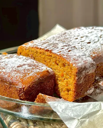 طرز تهیه کیک هویج و گردو کیک پاییزی خوشمزه با دارچین و گردو