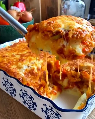 طرز تهیه گراتن مرغ؛ آموزش کامل گراتن مرغ و قارچ با سس بشامل + نکات طلایی