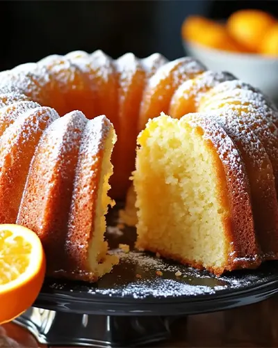 طرز تهیه کیک پرتقالی خوشمزه به صورت مرحله به مرحله